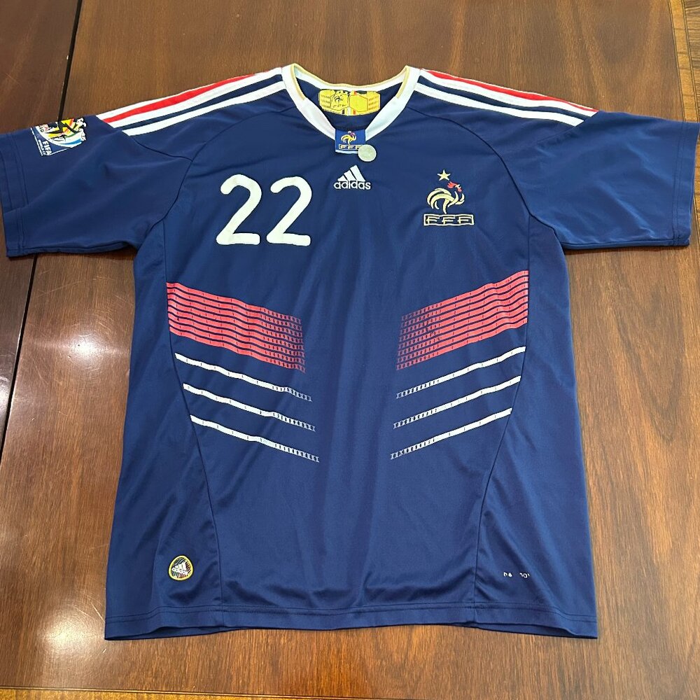 Adidas France Jersey Size M/L